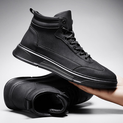 Vīriešu ādas šņorkurpes