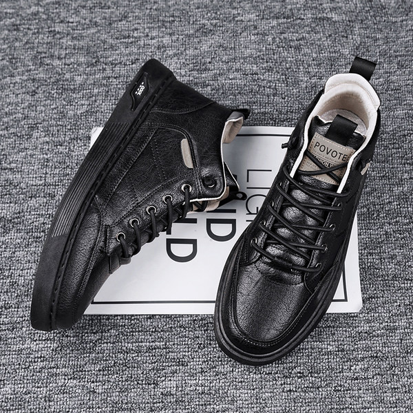 Zimske muške vodootporne tenisice od eko kože