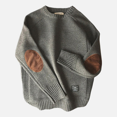 Ανδρικό πουλόβερ πουλόβερ 2021 Φθινόπωρο Νέα Μόδα Casual Άντρες Χοντρό Πλεκτό με λαιμόκοψη Πλεκτά Πλεκτά Harajuku Streetwear Πλεκτά