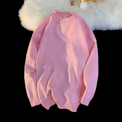 Vīriešu cietie Harajuku silti trikotāžas džemperi, 2022. gada džemperis Vīriešu 15 krāsu ziemas džemperis Vīriešu japāņu vilnas džemperis