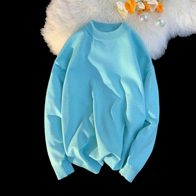 Vīriešu cietie Harajuku silti trikotāžas džemperi, 2022. gada džemperis Vīriešu 15 krāsu ziemas džemperis Vīriešu japāņu vilnas džemperis