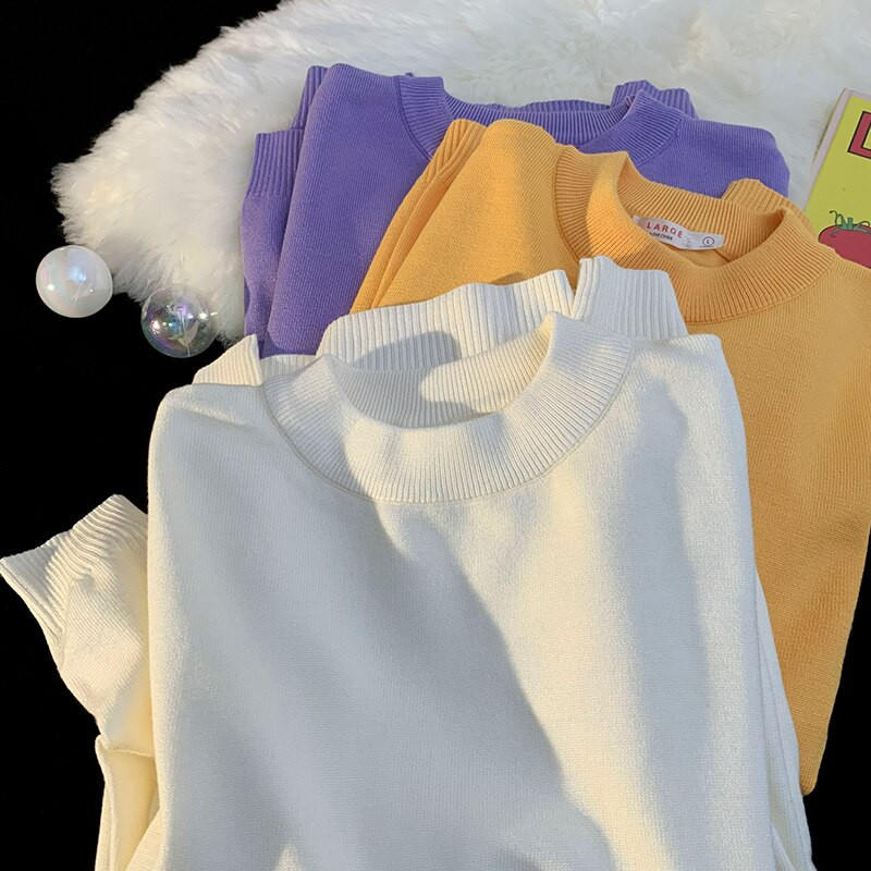 Vīriešu cietie Harajuku silti trikotāžas džemperi, 2022. gada džemperis Vīriešu 15 krāsu ziemas džemperis Vīriešu japāņu vilnas džemperis