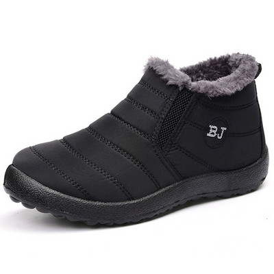 Мъжки ботуши 2022 Зимни обувки за мъже Водоустойчиви ботуши за сняг Зимни Botas Hombre Ботуши с топла кожа Мъжки ботуши с безплатна доставка Botines