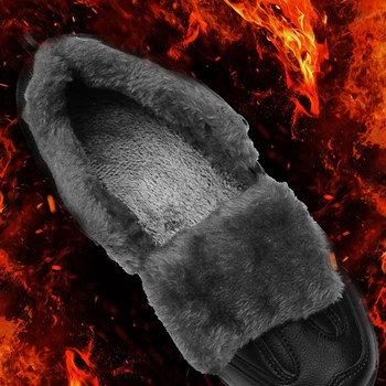 Επώνυμα χειμερινές ανδρικές μπότες Ζεστές ανδρικές μπότες χιονιού Δερμάτινα αδιάβροχα ανδρικά πάνινα παπούτσια εξωτερικού χώρου Ανδρικά παπούτσια πεζοπορίας Παπούτσια εργασίας