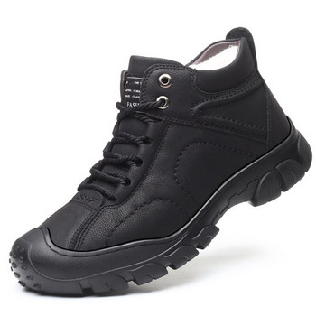 Νέες Snow Boots Προστατευτικές και ανθεκτικές στη φθορά Μπότες Sole Man Ζεστές και άνετες χειμερινές μπότες περπατήματος