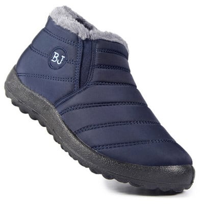 Férfi csizmák Férfi téli cipők meleg szőrme Snow Botas Hombre könnyű bokacsizmák Chaussure Homme téli csizmák férfi alkalmi cipők