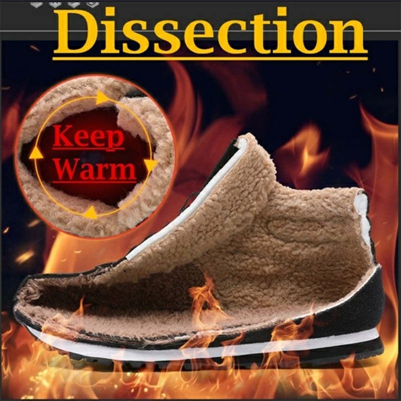 Vyriški batai Moteriški Žieminiai Batai Madingi Sniego batai Batai Didesnio dydžio Žieminiai sportbačiai Kulkšnys Vyriški batai Žieminiai batai Juoda Mėlyna Avalynė