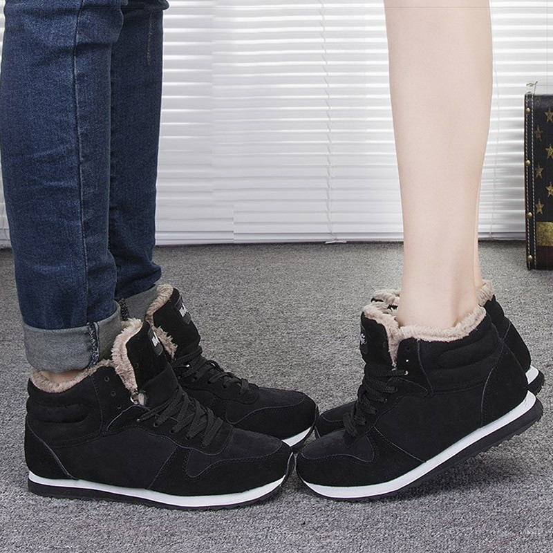 Meeste saapad Meeste talvejalatsid Mood Lumesaapad Kingad Plus Size Talvised tossud Pahkluu Meeste Kingad Talvesaapad Must Sinine Jalatsid