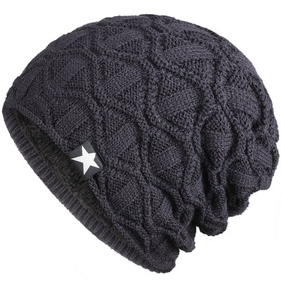 Ανδρικό καπέλο casual με φόδρα