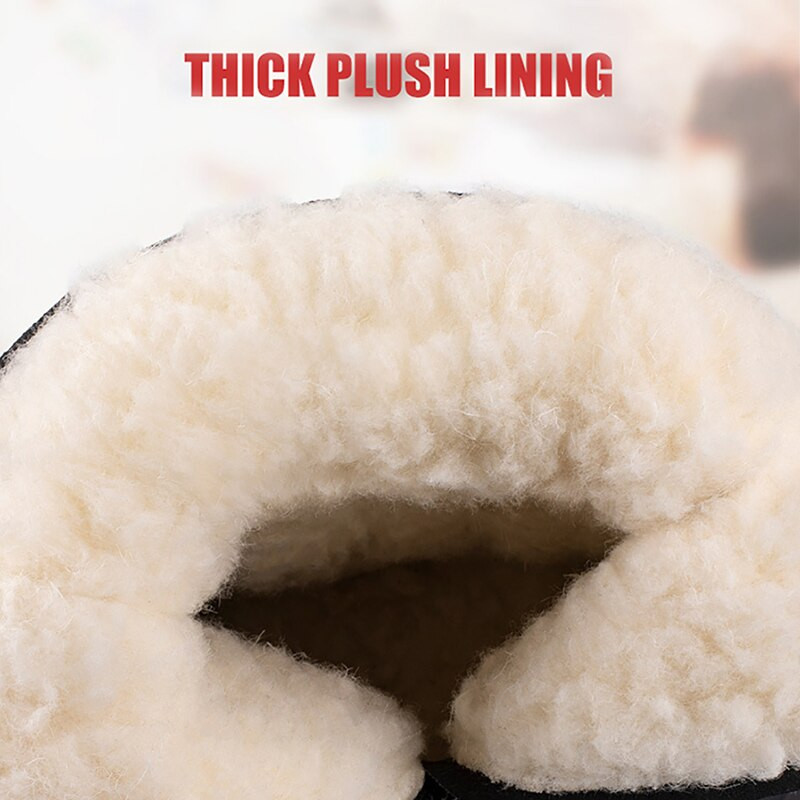 Vyriški 2022 m. žieminiai batai Vyriški sniego batai, atsparūs vandeniui, neslystantys storo kailio žieminiai batai, skirti -40 laipsnių užtrauktuku Platforminiai batai, 40 dydis