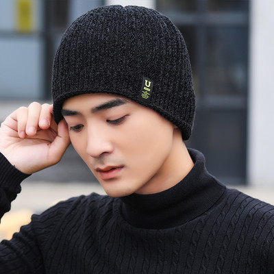 Πλεκτό ζεστό καπέλο σε πολλά χρώματα