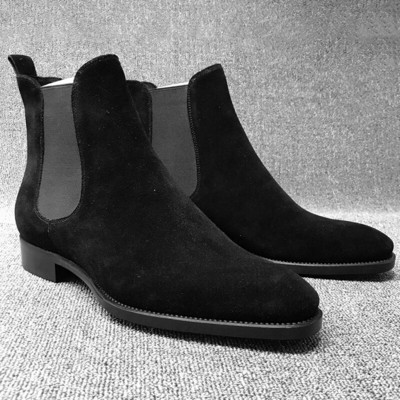 Chelsea Boots Vīriešu apavi 2022 Jauni vīriešu zābaki Luksusa ziemas zābaki Vīriešu puszābaki Vīriešu kleitas kurpes Liela izmēra 47 48 Botas De Hombre
