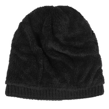 Ανδρικό χειμωνιάτικο καπέλο με στάμπα