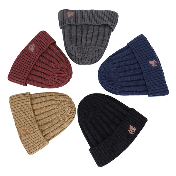 Vīriešu ziemas cepure ar logo, jauns modelis