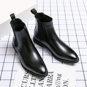 2022 New Men Chelsea Boots Brand Desiginer Classic Italy Μπότες φορέματος Μόδα Casual ζεστά βελούδινα επαγγελματικά μποτάκια μεγάλο μέγεθος 48