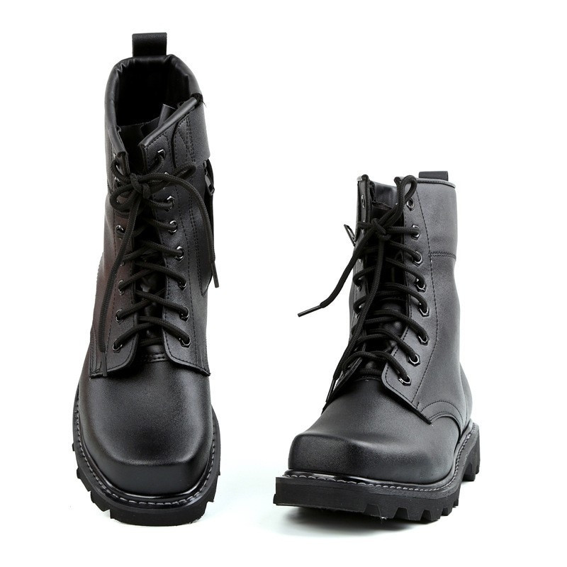 2018 tavaszi és nyári harci csizma bőr férfi középső egyszemélyes Martin csizma biztonsági speciális edzőcipő