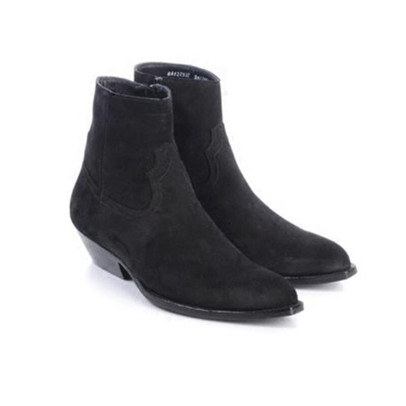 Άνοιξη Φθινόπωρο Νέα Μποτάκια Ανδρικά Πασαρέλα Μόδα Martin Μπότες Σχεδιαστής Χειροποίητο στυλ Καφέ Ανδρικές Μπότες Chelsea