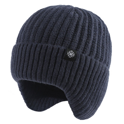 Χειμερινό ανδρικό πλεκτό καπέλο