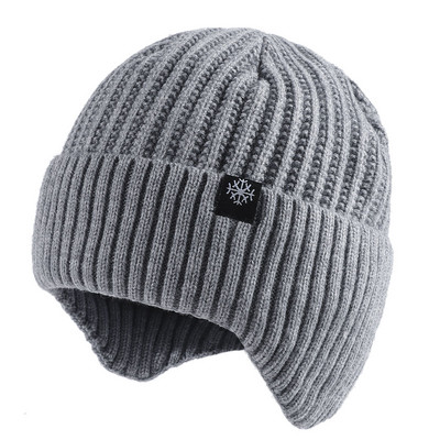 Χειμερινό ανδρικό πλεκτό καπέλο