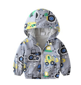 Bērnu jakas Rudens pavasaris Bērnu Virsdrēbes Mēteļi Jauki Dinozauru Multfilmu Jakas Zēniem Zēniem Zēniem Meitenēm Vējjaka 1-7T