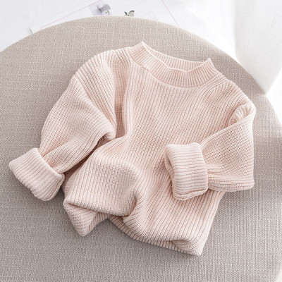 Menoea 2022 Νέα μόδα Φθινόπωρο Χειμώνας Παιδικά κορίτσια Γλυκά πουλόβερ Βρεφικά φθινοπωρινά πλεκτά ρούχα Κορεάτικα παιδικά πλεκτά μπλουζάκια 0-6 ετών