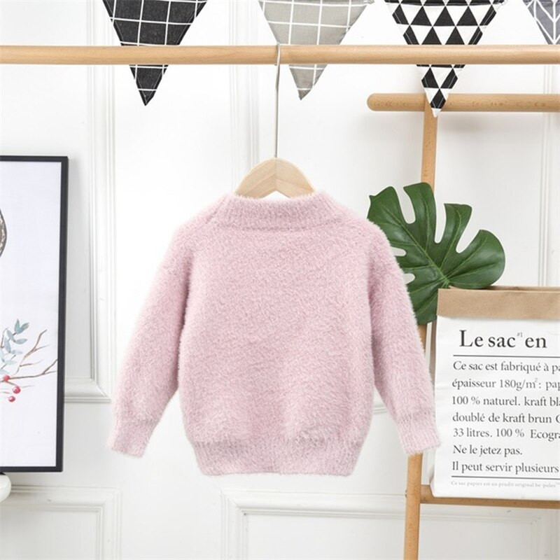 Παιδικό πουλόβερ 1 έως 5 ετών Βρεφικά κορίτσια φθινοπωρινά χειμωνιάτικα ρούχα Χαριτωμένα κινούμενα σχέδια κουνέλι Χριστουγεννιάτικα ζεστά πουλόβερ μακρυμάνικο πουλόβερ