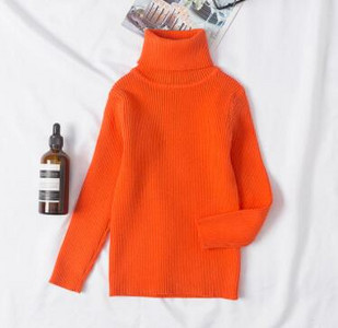 Jesenski puloveri u korejskom stilu 0-5 godina za dječake i djevojčice Zimski topli dječji debeli, mekani pleteni jednobojni pulover dugih rukava