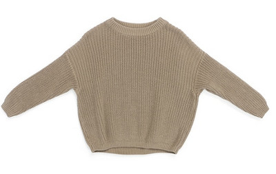 Jesenski puloveri u korejskom stilu 0-5 godina za dječake i djevojčice Zimski topli dječji debeli, mekani pleteni jednobojni pulover dugih rukava