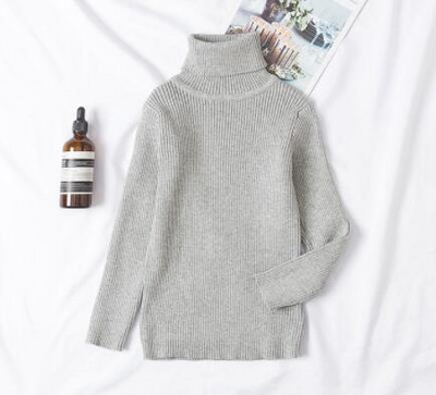 Jesenski puloveri u korejskom stilu 0-5 godina za dječake i djevojčice Zimski topli dječji debeli, mekani pleteni jednobojni pulover dugih rukava