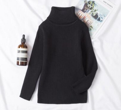 Jesenski puloveri u korejskom stilu 0-5 godina za dječake i djevojčice Zimski topli dječji debeli, mekani pleteni jednobojni pulover dugih rukava