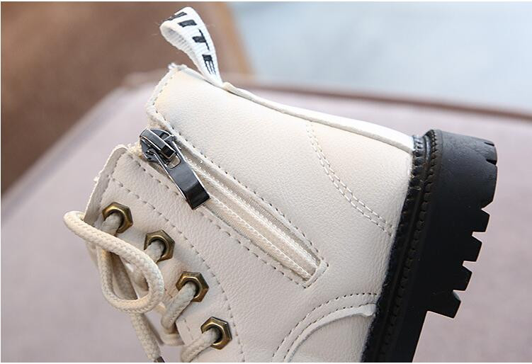 2020. gada rudens/ziema bērnu zābaki zēniem meitenēm ādas zābaki plīša modes ūdensnecaurlaidīgi, neslīdoši silti, bērnu zābaki Apavi 21-30