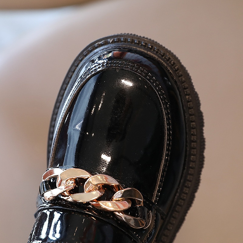 Παιδικά Γούνινα Κοντά Μποτάκια Νήπια Κοριτσίστικα PU Δερμάτινα παπούτσια Sping Baby Flats Fashion Outwear Platform 2-10Y Μέγεθος 22-36#