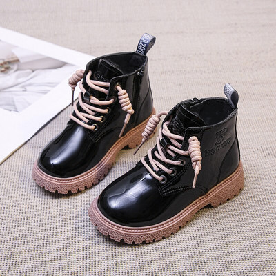 2022. gada jauni ziemas bērnu apavi PU ādas ūdensnecaurlaidīgi potīšu zābaki bērniem, sniega zābaki Zīmols meitenēm, zēniem, gumijas zābaki, modes kedas