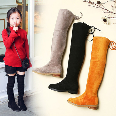 Παιδικές μπότες πάνω από το γόνατο Κοριτσίστικα παπούτσια Παιδικές μπότες στο γόνατο Παιδικές μπότες 2021 Πριγκίπισσα μπότες για κορίτσια φθινόπωρο και χειμώνα