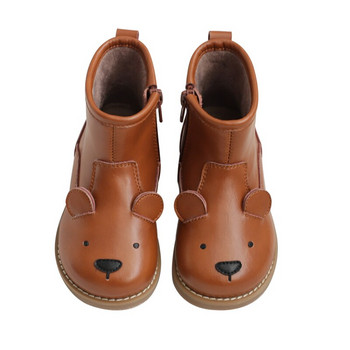 Cartoon Animals Παιδικές μπότες χειμωνιάτικα παιδικά παπούτσια κουνελιού Ζεστά βελούδινα κορίτσια Χαριτωμένα αθλητικά παπούτσια Boy\'s casual μπότες