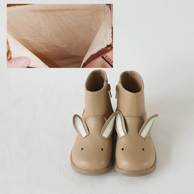 Cartoon Animals Gyerekcsizma nyúl gyerekcipő téli Meleg Plüss Lányok Aranyos tornacipő Fiú alkalmi csizma