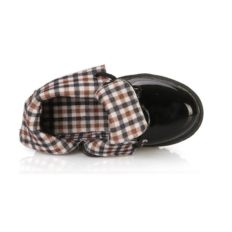 2022 Νέα χειμωνιάτικα παιδικά παπούτσια PU Δερμάτινα αδιάβροχα ίσια μποτάκια Παιδικά μποτάκια για το χιόνι για κορίτσια Αγόρια Μπότες από καουτσούκ Αθλητικά αθλητικά παπούτσια CSH043