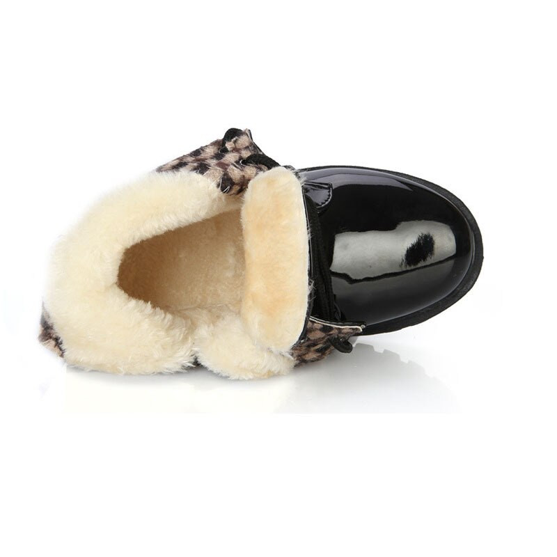 2022 Νέα χειμωνιάτικα παιδικά παπούτσια PU Δερμάτινα αδιάβροχα ίσια μποτάκια Παιδικά μποτάκια για το χιόνι για κορίτσια Αγόρια Μπότες από καουτσούκ Αθλητικά αθλητικά παπούτσια CSH043