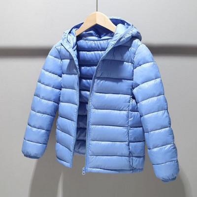 2022. gada rudens ziemas ziemas bērnu dūnu jakas meitenēm, konfektes krāsa, silti, bērnu dūnu mēteļi zēniem no 3 līdz 14 gadiem. Virsdrēbes Apģērbs