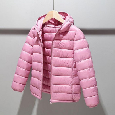 2022. gada rudens ziemas ziemas bērnu dūnu jakas meitenēm, konfektes krāsa, silti, bērnu dūnu mēteļi zēniem no 3 līdz 14 gadiem. Virsdrēbes Apģērbs