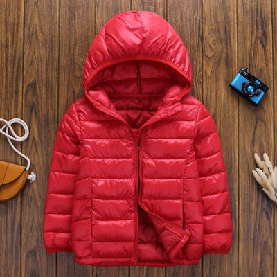 2022. gada rudens ziemas ziemas bērnu dūnu jakas meitenēm, konfektes krāsa, silti, bērnu dūnu mēteļi zēniem no 3 līdz 14 gadiem. Virsdrēbes Apģērbs