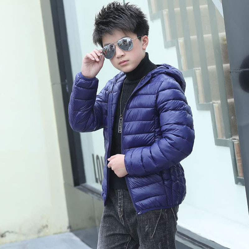 2022. gada rudens ziemas ziemas bērnu dūnu jakas meitenēm, konfektes krāsa, silti, bērnu dūnu mēteļi zēniem no 3 līdz 14 gadiem. Virsdrēbes Apģērbs