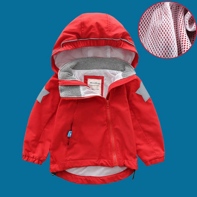 Νέο 2022 Παιδικά ρούχα για παιδιά, βρεφικά, κορίτσια, αγόρια, ανοιξιάτικα, φθινόπωρο, αδιάβροχο αδιάβροχο διπλό δάπεδο, εσωτερικό πολικό δέρας