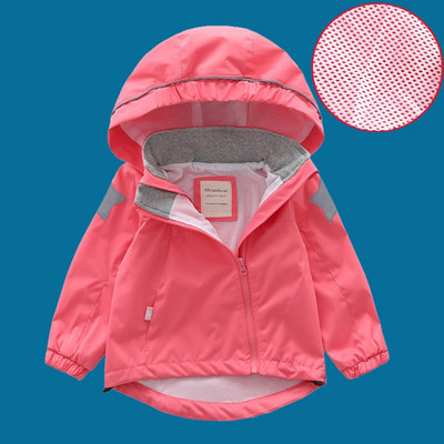 Νέο 2022 Παιδικά ρούχα για παιδιά, βρεφικά, κορίτσια, αγόρια, ανοιξιάτικα, φθινόπωρο, αδιάβροχο αδιάβροχο διπλό δάπεδο, εσωτερικό πολικό δέρας