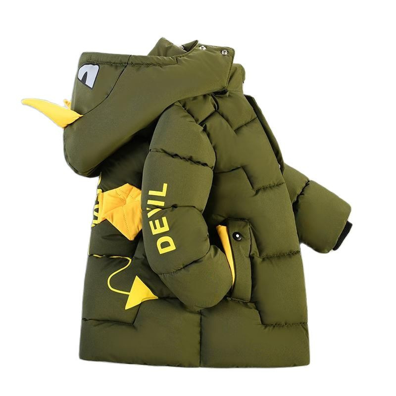 Ziemas mazulis bērnu mētelis apģērbs meitenēm virsdrēbes jaka rudens zēniem dūnu jakas ar kapuci Virsdrēbes bērniem multfilma silta jaka