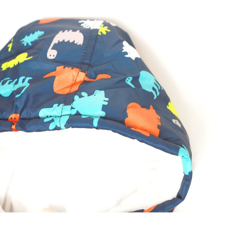 BOTEZAI Gyermek Felsőruházat Baba Fiú Mellény 2020 Őszi csecsemőruházat Mellény Dinoszaurusz Ujjatlan Kid kapucnis pamutkabát