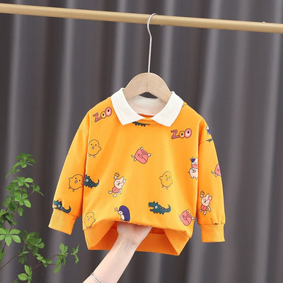 Άνοιξη Φθινόπωρο Παιδικά Αγόρια Φούτερ Παιδικά Φούστες Ρούχα Ρούχα Τοπ μακρυμάνικο νεογέννητο Φούτερ για αγόρια κορίτσια Βρεφικά ρούχα 0-4 ετών