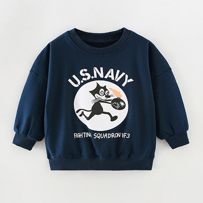 Ποιοτικό ολοκαίνουργιο 2022 Terry Cotton Παιδικά Ρούχα Βρεφικά Babe Παιδικά Αγόρια πουλόβερ Φούτερ Φούτερ Μπλουζάκια Βρεφικά Ρούχα για αγόρια