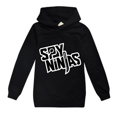 SPY NINJAS Boys Hoodies Tees Cotton Boys Ανοιξιάτικα πουκάμισα για έφηβες Anime Cosplay Pink Shirt Little Kids Hooded Top