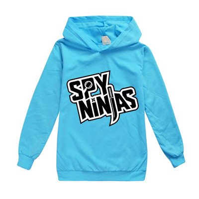 SPY NINJAS Boys Hoodies Tees Cotton Boys Ανοιξιάτικα πουκάμισα για έφηβες Anime Cosplay Pink Shirt Little Kids Hooded Top